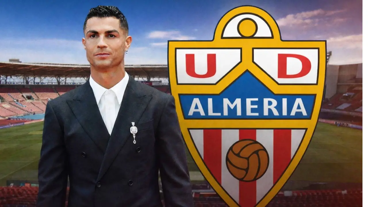 ما حقيقة استحواذ كريستيانو رونالدو على حصة 25% من نادي ألميريا الإسباني؟